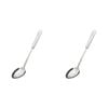 2PK Ecology Provisions Silicone Edge Slotted Spoon 7.5x37cm
