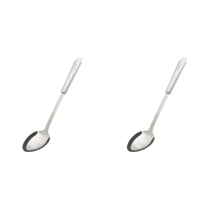 2PK Ecology Provisions Silicone Edge Slotted Spoon 7.5x37cm