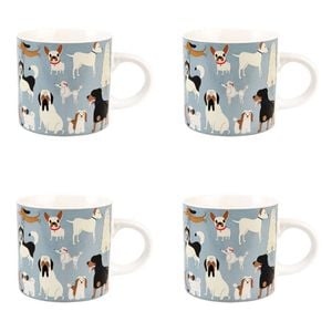 4PK Rex London 350ml Ceramic Coffee Mug w/ Handle - Best in Show