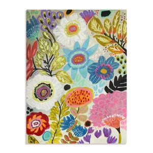 Artey | Secret Garden Floral I - Stretched Canvas - Stretched Canvas - 90 x 120cm