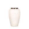 SOGA 30x19cm Ceramic Vase – White