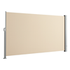 Elora Side Partition Screen Awning Sun Shade Indoor Outdoor Blinds Beige 2x3m