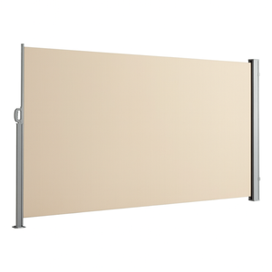 Elora Side Partition Screen Awning Sun Shade Indoor Outdoor Blinds Beige 2x3m