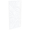 ProtectorAl 300-1200w x 1201-2400h Pearl White Jungle Unframed Solid Aluminium Decorative Panel