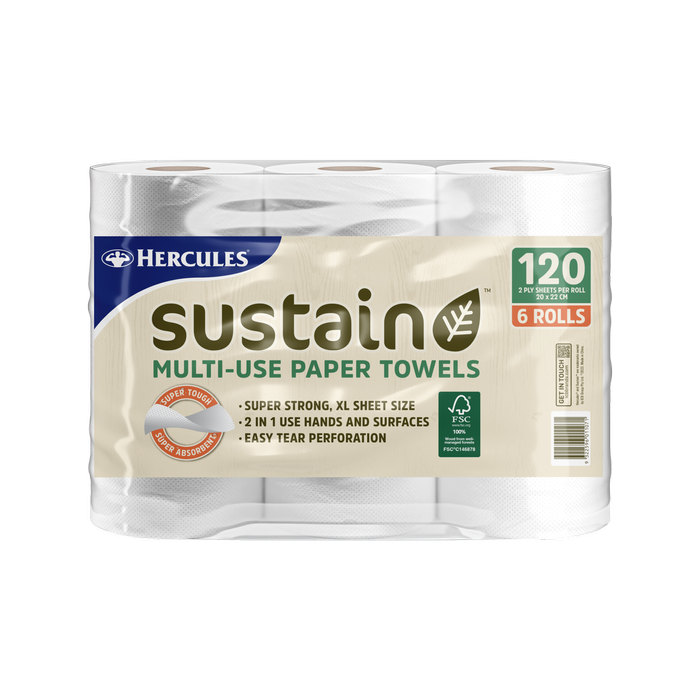 Hercules Paper Towel 6x120 Sheets