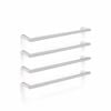 Forme 600mm Brushed Stainless Steel Round PVD Single Non Heated Rail