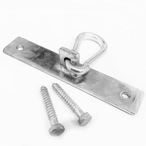 Smai Floor / Ceiling Bracket & Hook - Silver