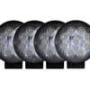 Elinz 4x 27w Driving Light Epistar LED Round Spot Worklight 12V 24V Offroad Truck 4WD 4X4