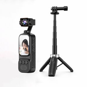 Pocket Portable Multi-Function Camera – Rotating Lens Built-in Fill Light 2.0" HD Display with 31cm Tripod