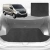 6D Diamond Car Boot Mat for Renault Trafic (X82)2014-Current-Cargo Mat-Black-Outback GT