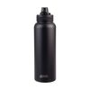 Oasis Stainless Steel Double Wall Insulated Sports Bottle Black 1.1L