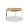 Modern Furniture DELTA Round Coffee Table 65cm - Ash