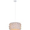 White Buko | 40CM Drum Pendant |
