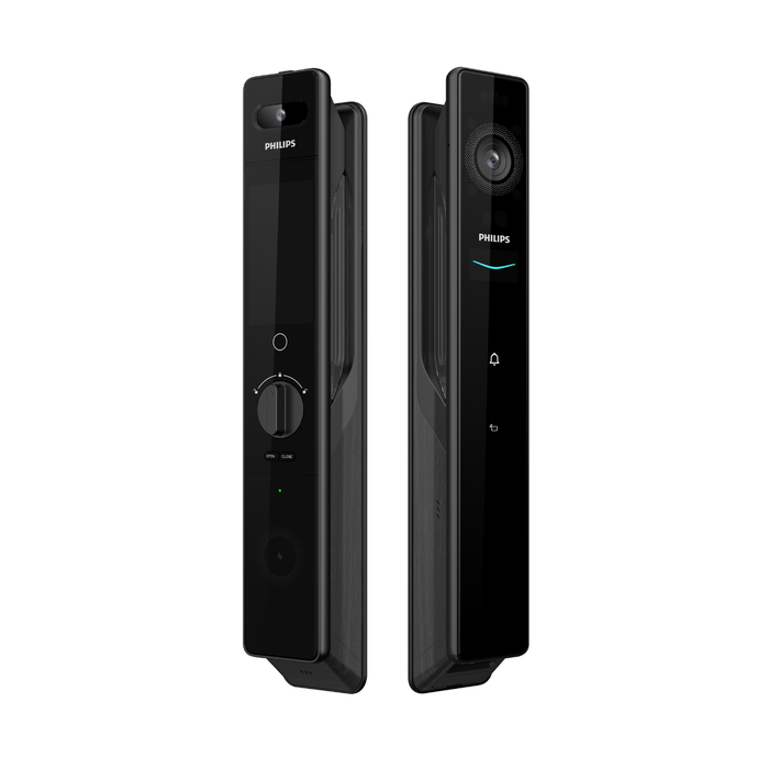 Philips Triple Camera Smart Lock DDL902-MFVP-11HWS - Black