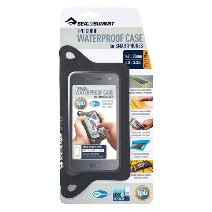 Sea To Summit Tpu Guide Waterproof Case For Smartphones - Black