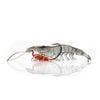 Chasebaits 95mm Heavy Flick Prawn Fishing Lure w/ 7gm Lead Weight Crystal