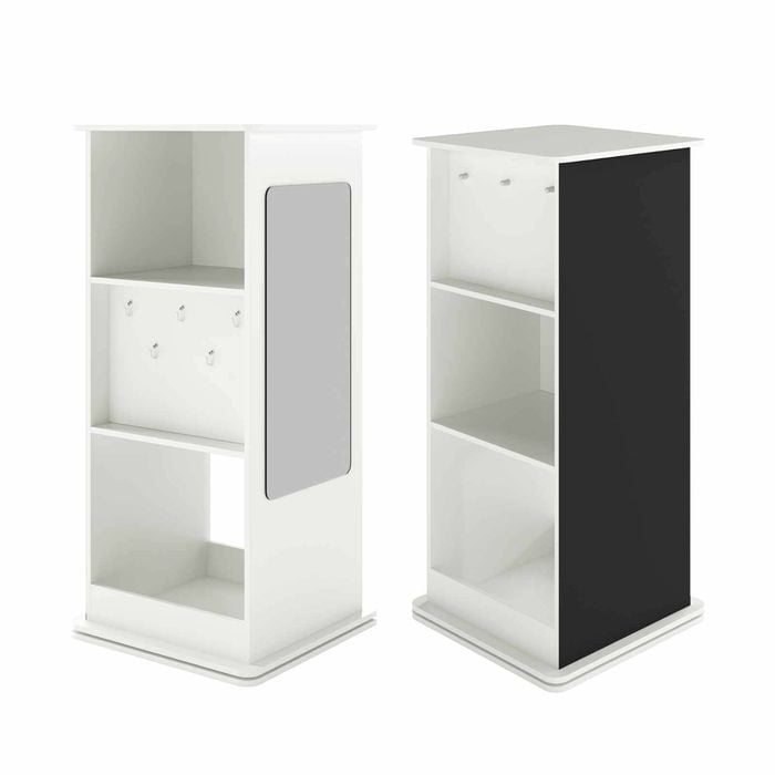 Costway Kids Rotating Bookshelf Bookcase Display Shelf Organizer