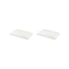 2PK Bambury Home Living Decorative Std Villa Healthcare Pillow Non-woven