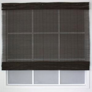 Windoware California Matchstick Indoor Roman Blind - Mahogany 900mm x 2100mm