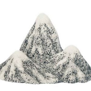 Aqua One Snow Topped Mountains Ornament Medium 20.5x12.5x12cm (37094)