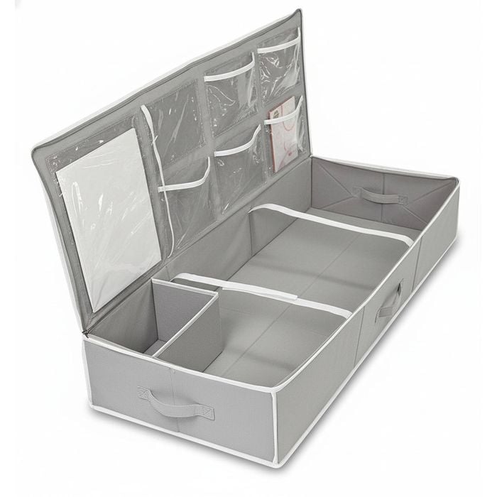 Grey Wrapping Paper Storage Container