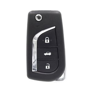 TKW to suit Toyota  Corolla, Levin, Camry, Reiz, Highlander, RAV4 - Flip Car Key Housing - Various Year Models