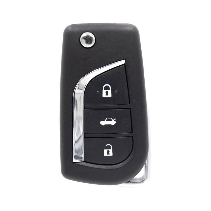 Tkw Flip Key Housing To Suit Toyota  Corolla, Levin, Camry, Reiz, Highlander, Rav4 - Various Year Models