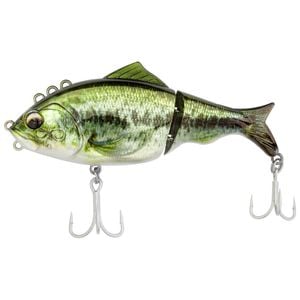 130mm Bone Focus Jointed Swimbait Fishing Lure - Largemouth Bass