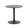 Modern Furniture TITAN Round Dining Table 80cm - Black