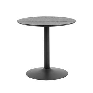 Modern Furniture TITAN Round Dining Table 80cm - Black