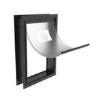 Hakuna Pets Black Medium Deluxe Aluminium Pet Door