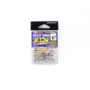 Decoy R11 EX Extra Strong Fishing Split Ring 6+