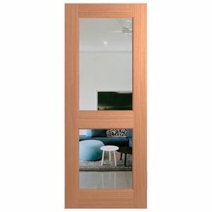 Hume 2340 x 820 x 40mm External Door Joinery Clear Glass JST2