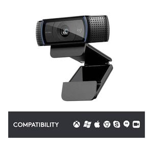 Logitech C920e Hd Webcam - Black [960-001086]