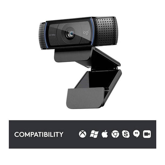 Logitech C920e HD Webcam - Black [960-001086]
