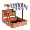 Keezi Kids Sandpit Wooden Canopy