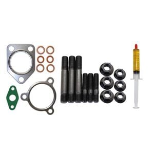Turbo Charger Installation Stud, Gasket & Lubricant Kit For Kia Sorento D4cb 2.5l