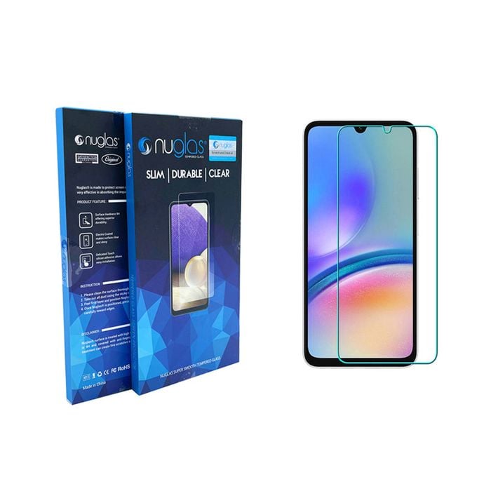 Screen Protector Nuglas Full Cover Premium Tempered Glass 9h For Galaxy A05/ A05s/ A06