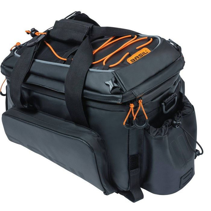Basil Miles Tarpaulin Trunkbag Xl Pro 9-36 Litres Black/Orange Black