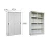 ITONOV Mini-shed Outdoor Storage cabinet garden shed balcony cuoboard Box 2000*1200*700 - white