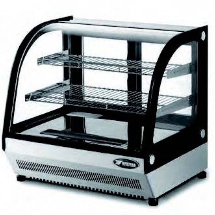 Atosa 110l Countertop Round Case Showcase - 700mm Ty110l