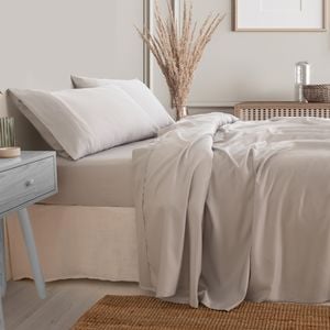 Royal Comfort 3000 Thread Count Bamboo Cooling Sheet Set Mid Grey King