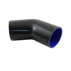 Takashi Black Silicone Hose 45 Degree Standard Elbow 3.5" (89mm) Air Intake Turbo