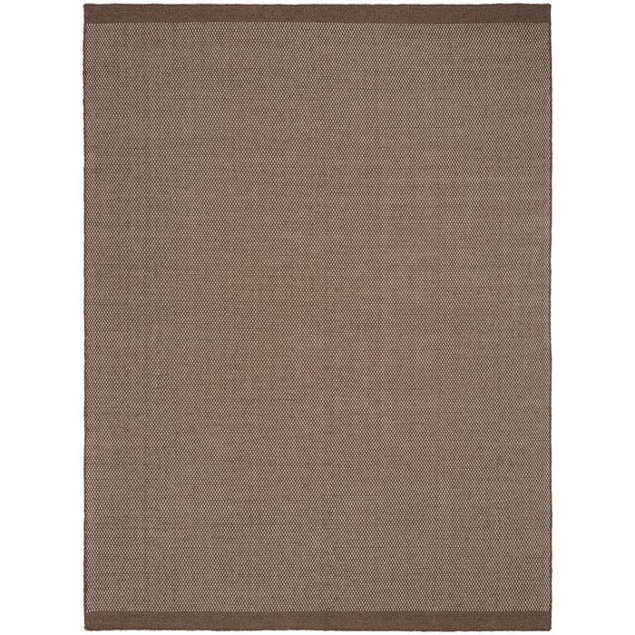 Steph And Gian Bark Walnut 290x200cm - Medium Walnut Hand Loomed Indoor Floor Rug