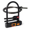 Combination Bike Lock Cable U Lock 4-Digit Resettable E-Bike Scooter Black