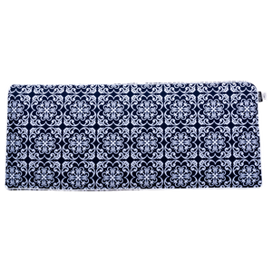 Mojo Navy Moroccan Outdoor Bench Cushion