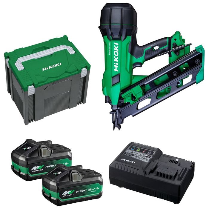 HIKOKI 18V Brushless Cordless Framing Nailer 2XMV Kit NR1890DCA HMZ