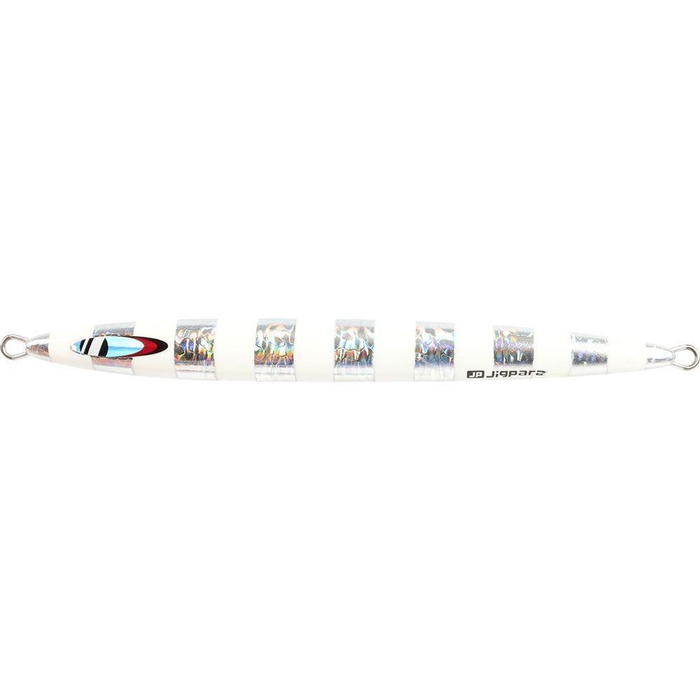Majorcraft JigPara Vertical Long Slow 150g Metal Fishing Jig 07 Zebra Glow
