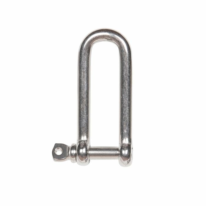 Taskmaster 8mm 316 Stainless Steel Long D Shackle