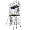 Instant Access 1.3 x 2.5 x 5m 225kg Aluminium Double Width Mobile Scaffold Tower